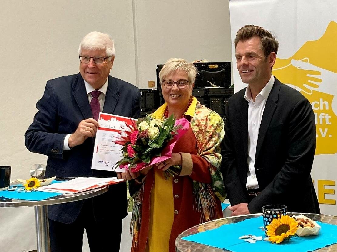 Gut en­ga­giert – Bür­ger­PREIS 2021 für Hei­ke Dohm